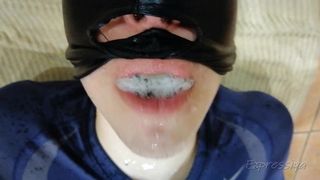 Strict Mistress. Slave Drink Piss, Licks Pussy and Feet. POV | Close up