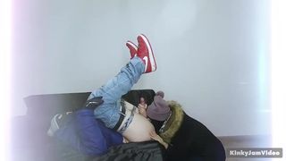 Amateur Couple - the Dream of Rimjob - Girl Rimming Guy
