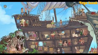 Perky little things #3. Sex with the Pirates (all Secrets, 60fps, 1080p)