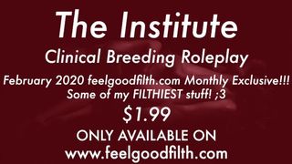 Welcome to the Breeding Institute | PREVIEW (Erotic Audio for Women)