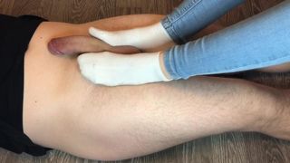 Kelly_feet Sweaty White Socks Compilation Teen Sockjob Socks Mistress