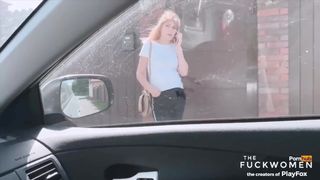 A Talkative Girl Sucked Horny Driver and Hard Fucked