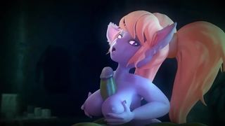 League of Legends Yordle Boobjob and Hard Pentration (Sound)