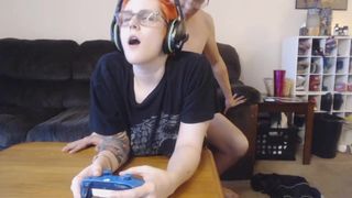 Gamer Girl Gets Fucked