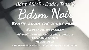 BDSM ASMR - Daddy Teasing - DD/lg Roleplay