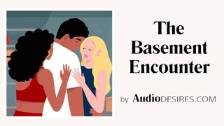 The Basement Encounter (Porn for Women, Sexy ASMR, Erotic Audio, Threesome)