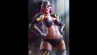 Sexy Female Astartes - Warhammer 40 000 Erotic Video