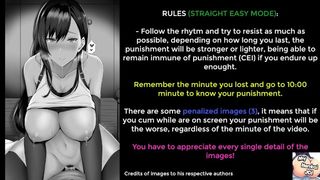 EASY STRAIGHT UNCENSORED JOI / CEI CHALLENGE - ¿HOW MUCH CAN YOU RESIST?