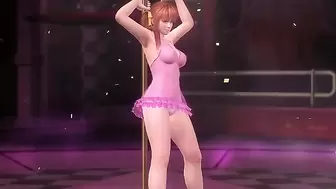 Hot and Sexy Kasumi Pole Dancing for You, she Loves when Men Watch Her.