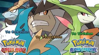 Pokémon Omega Ruby/alpha Sapphire - Battle! Cobalion/Virizion/Terrakion