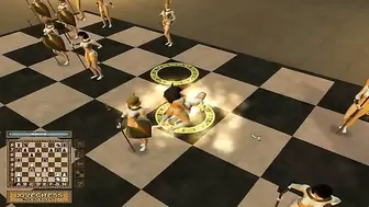 Chess Porn. Sex Attack of a Black Figure | Video Game Sex