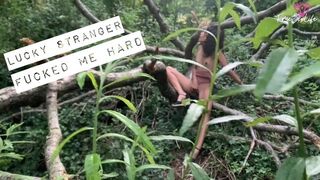 A Stranger Fucked me in a Tree & Cums on my Face - TrueSexLife Amateur Couple