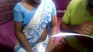 Sri Lankan Teacher with her Student having Sex & Naughty Talks ක්ලාස් ආපු කොල්ලත් එක්ක ටීචර් ගත්තු සැප