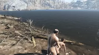 Plowed a Skank with Combat Make-up on the River Bank | Fallout, Porno Game 3d