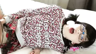 Schoolgirl found 13:28mom's Vibrator and Played with it (MyKinkyDope)