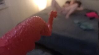 Slimy Tentacle Attacks Surprised Horny PAWG