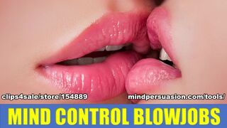 Mind Control Lick Jobs - Telepathically Brainwash yourself Fantastic Hummers from Horny Skanks