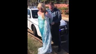 Queen Elsa under Arrest