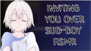 INVITING YOU OVER TO MY PLACE AFTER YOU STARED AT ME IN CLASS - SUB-MAN ASMR Roleplay