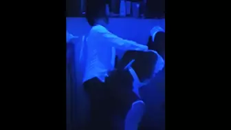 Spun Sleazy Maid Banged at a Rave - GLOW IN THE EBONY