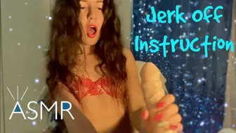 ASMR JOI - Jerk off Instructions . Sperm on my Face !