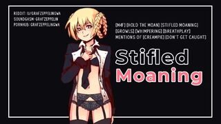 Stifled Moaning [sexy Male Voice, ASMR, Audio Roleplay, GWA]