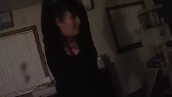NYMPHO DANCES FOR HER DADDY AND ENJOYS DICK AND SKANKS MELONS AND OF COURSE SWEET SILKY YUMMY SPERM