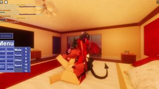 Wide Babe Gets Hammered by a Sexy Futa Demon - Roblox