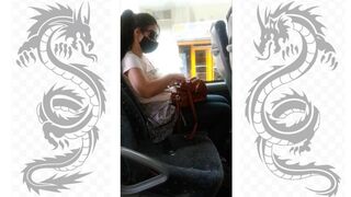 (Risky Bus) Public Oral Sex n Flashing Boobies from a Stranger!!!!