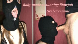Baby made a Gorgeous Oral Sex, Oral Cream Pie