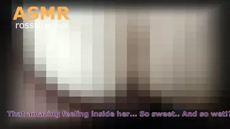 ASMR: Step Bro Mounts Sleepy Sister during Boring Video till almost Caught by Mom. Taboo Loud Moaning