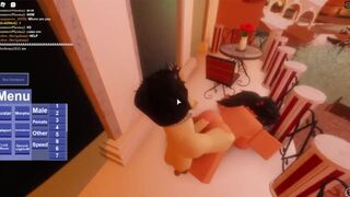 Fucking Tight Cunt on Balcony - Roblox Porn