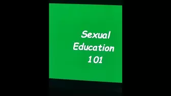 ASMR - Slutty Teacher Sex Ed Class