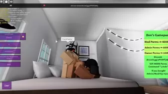 Rides Babe inside her Room - Roblox Sex