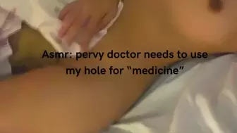 Asmr - Shy Bitch Slammed by Doctor for “medicine”