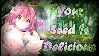 Hot Alarune Skank Swallows the "seed" out of you {lewd ASMR}