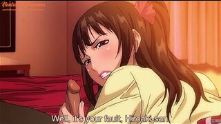 Asian Cartoon Anime | the Slut gives herself Immediately because she Craves / Uncensored and CARTOON