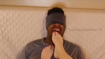 Hard Core Foot Domination Session | Hard Slapping and Gagging (busted Lip at four:32)