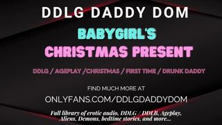 Baby Skank's Christmas Gift - ASMR - DDLG - Role-play - Audio Porn for Women