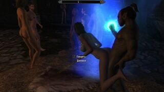 Fantasy Porn. Sex Partners in the Air using Magic | PC Game