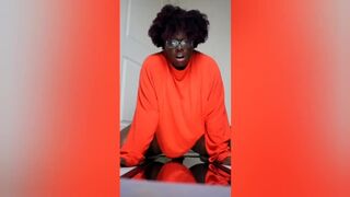 POINT OF VIEW Miya Colors as "ebony Velma" Mounts you to Completion
