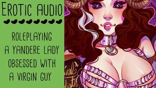 Yandere Girl Ties up Shy Virgin Dude... | Yandere Roleplay ASMR Erotic Audio | Chick Aurality