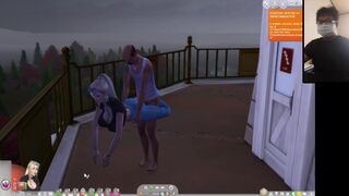 The Sims four: Enjoy the View from the Lighthouse and have Sex with a Pretty Woman