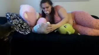 *deep Littlespace* Playing with Stuffies
