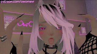 Horny Catgirl Humps her Pillow and Fucks You~ [VRchat Erp, ASMR, POINT OF VIEW, 3D Hentai] Trailer