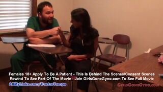 Yesenia Sparkles Gyno Exam Caught on Cameras at Gloves Hands of Doctor Tampa GirlsGoneGynoCom