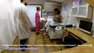 Nikki Star new Student Gyn Exam by Doctor Tampa & Nurse Lyle Caught on Online Cam only @GirlsGoneGynoCom