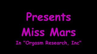 Miss Mars Submits her Body to Science for Climax Research by Doctor Tampa & Nurse @ GirlsGoneGynoCom